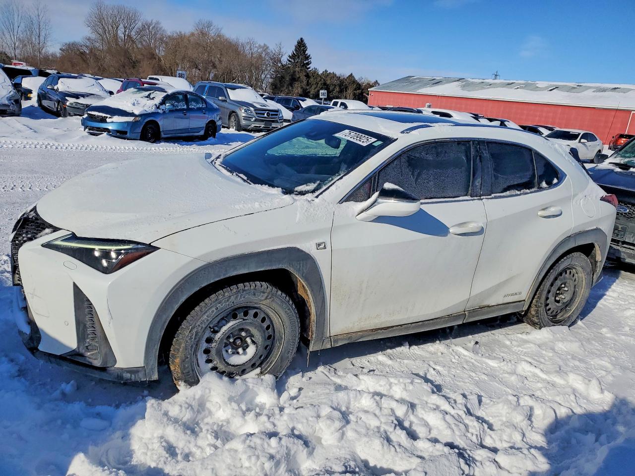 2020 Lexus UX 250h F Sport, VIN JTHR9JBH5L2028373 — Перед