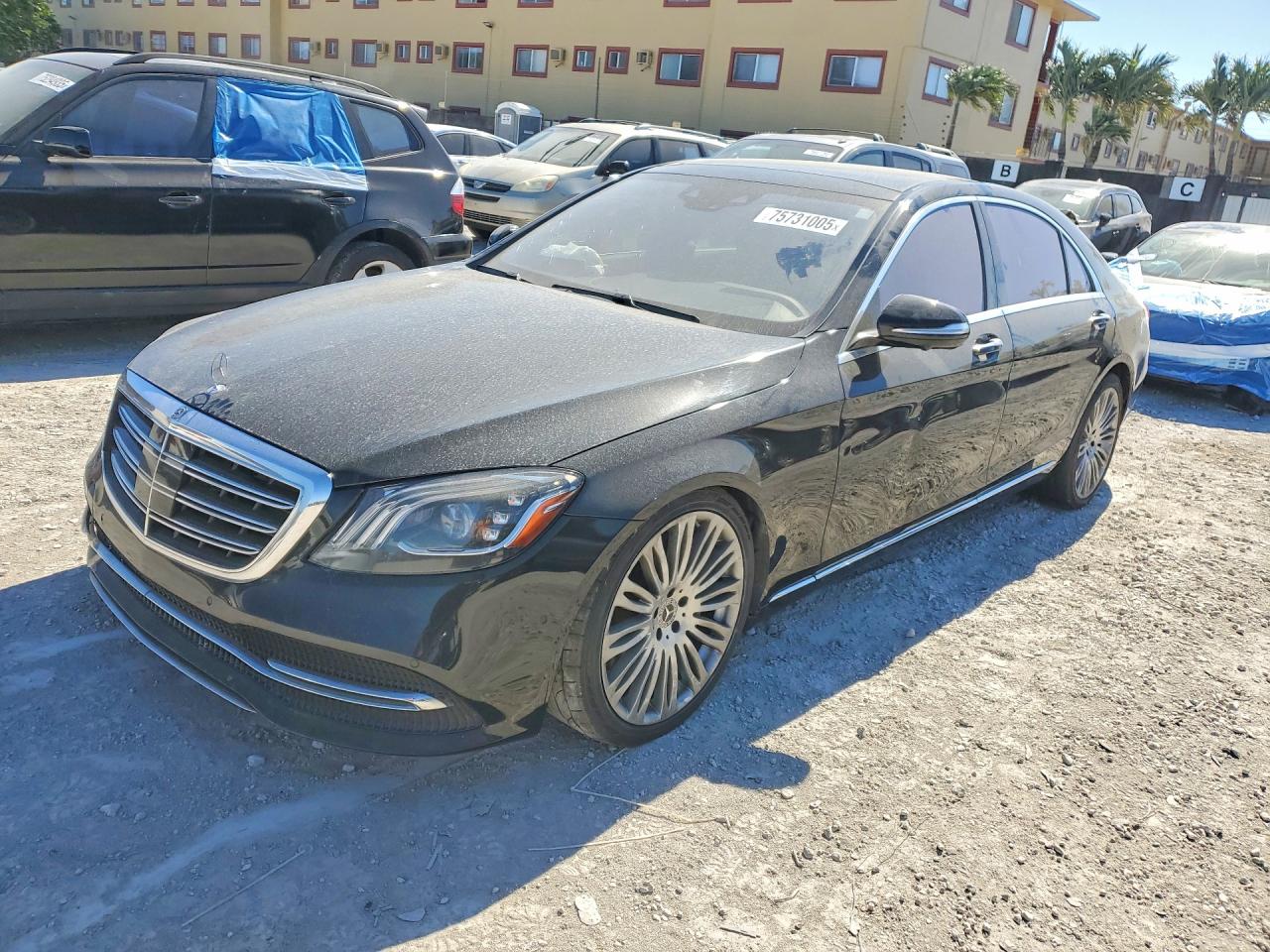 2019 Mercedes-Benz S 450, VIN WDDUG6GB5KA443691 — Front end