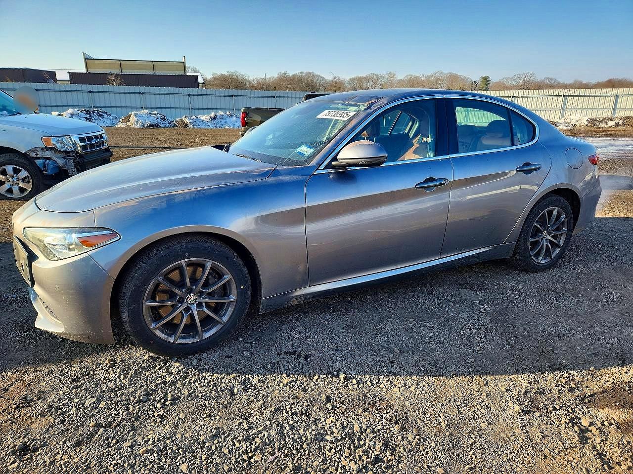 2017 Alfa Romeo Giulia, VIN ZARFAEDN2H7547970 — Крыша