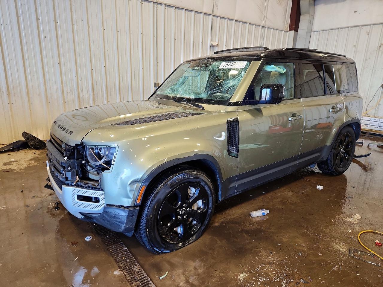 2020 Land Rover Defender HSE, VIN SALE97EUXL2029619 — Front end