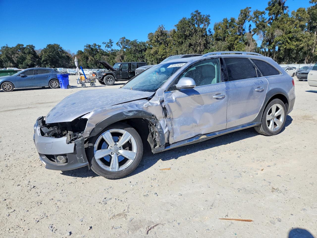 2016 Audi allroad A4 Premium Plus, VIN WA1UFAFL6GA000445 — Front end