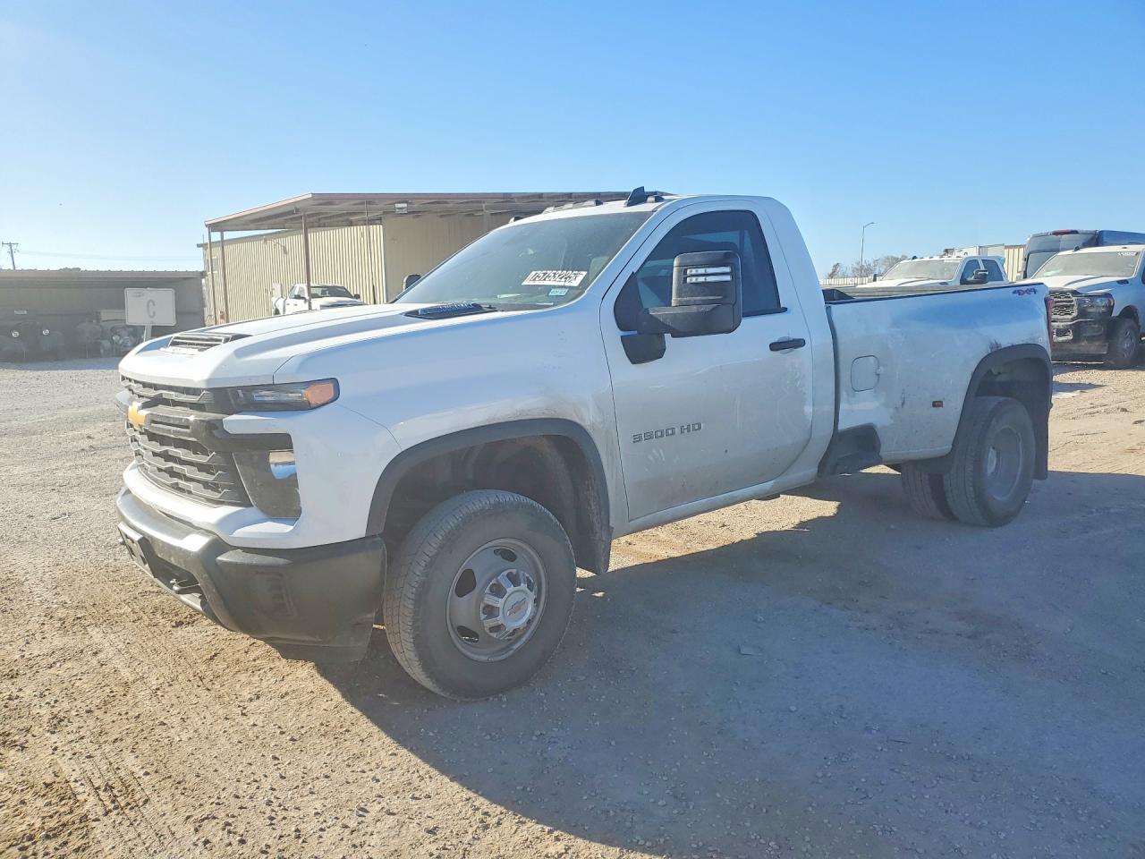 2025 Chevrolet Silverado 3500HD Work Truck, VIN 1GC3KSEY4SF219416 — Minor dents and scratches