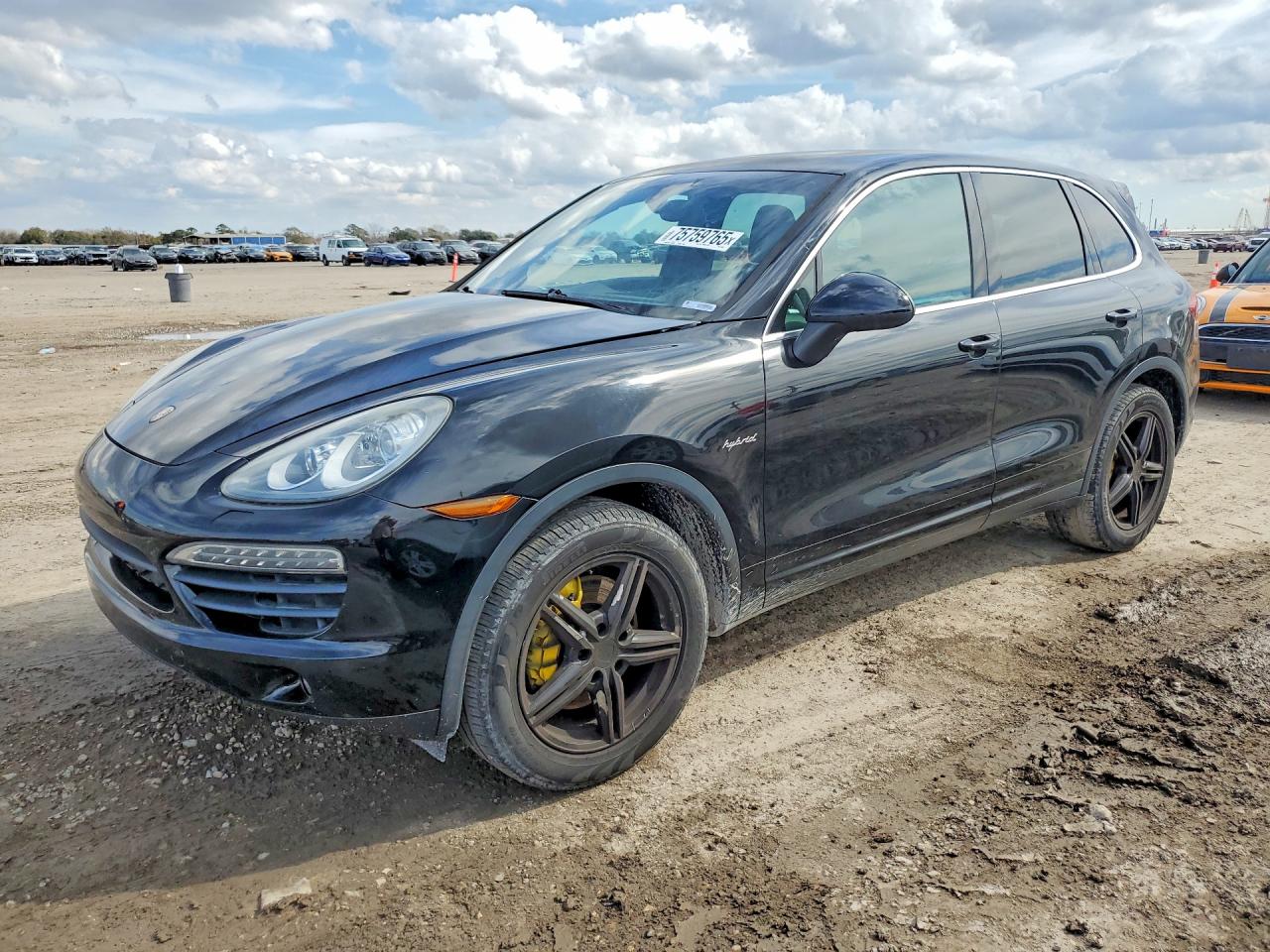 2012 Porsche Cayenne S Hybrid, VIN WP1AE2A28CLA92378 — Front end