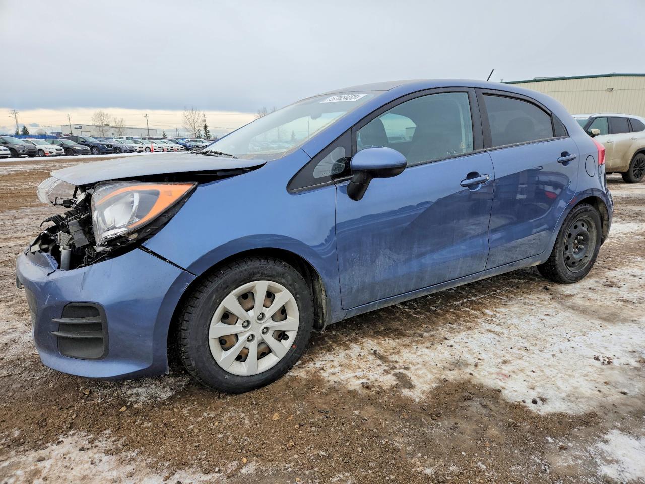 2016 Kia Rio LX, VIN KNADM5A31G6582089 — Prior damage history