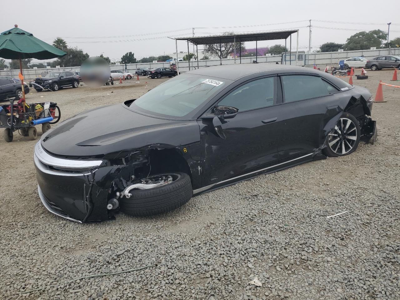 2024 Lucid Air Pure, VIN 50EA1PGA6RA001097 — All over