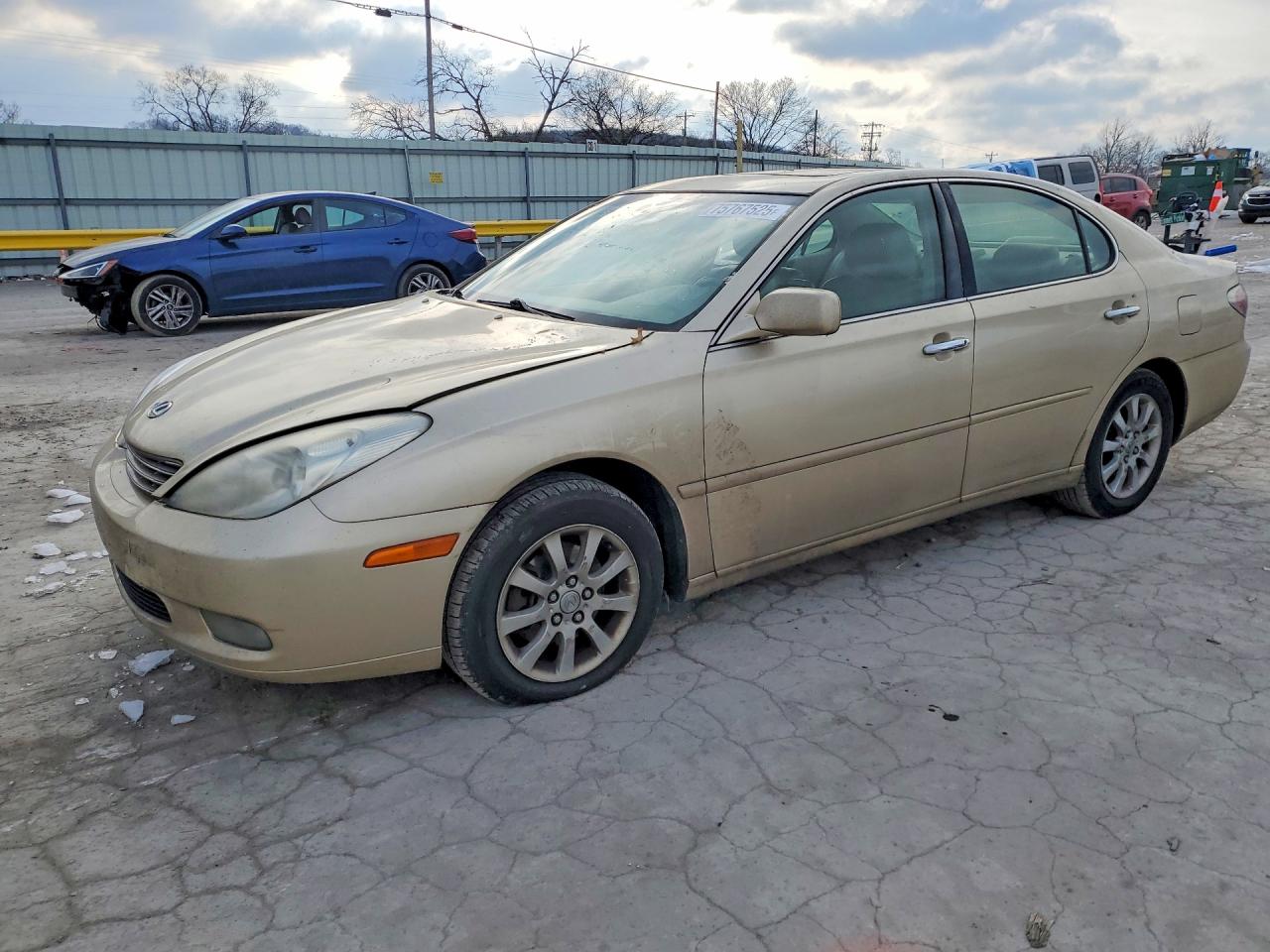 2002 Lexus ES 300, VIN JTHBF30G420024776 — Крыша