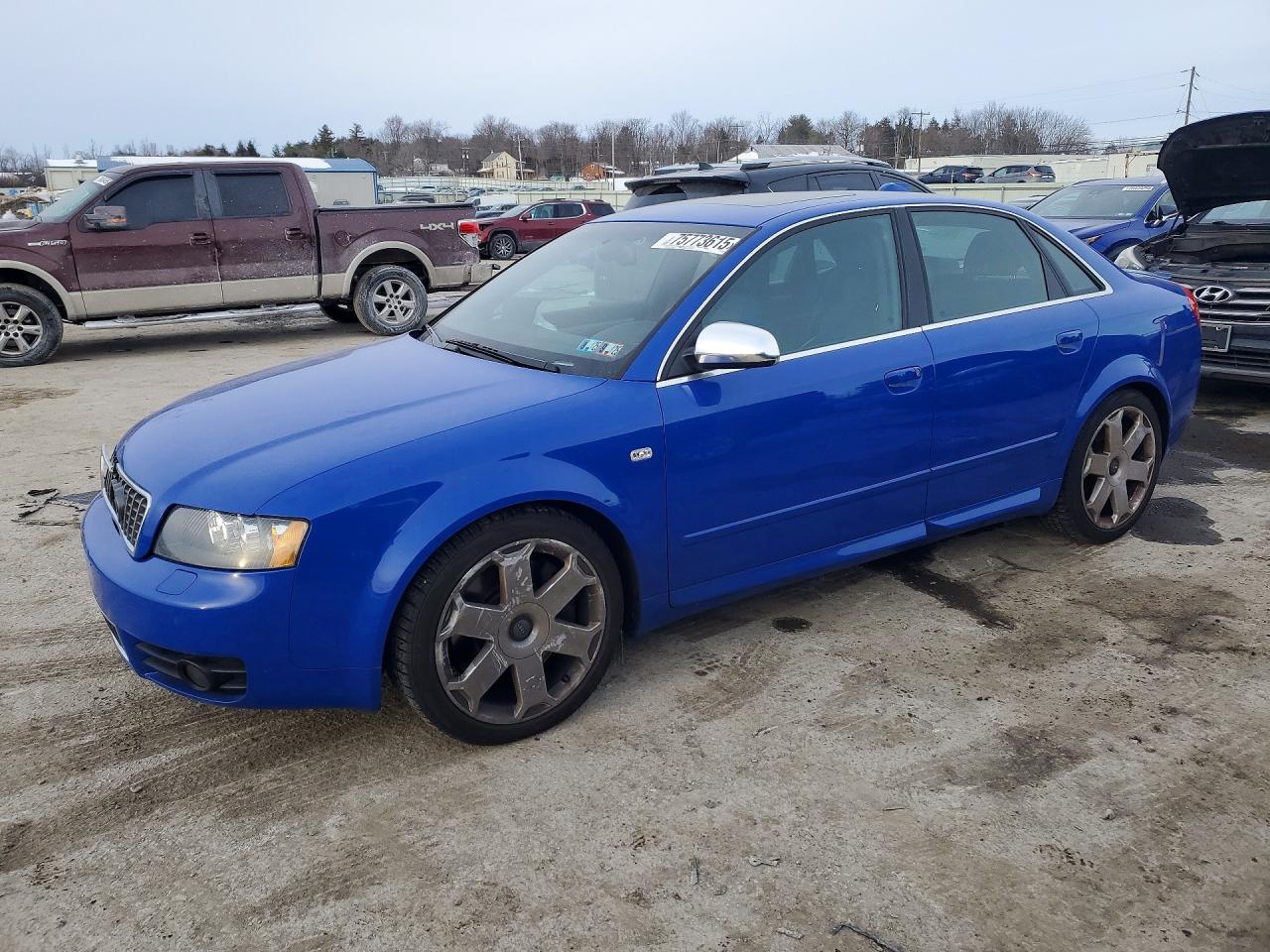 2004 Audi S4, VIN WAUPL68E54A071166 — Перед