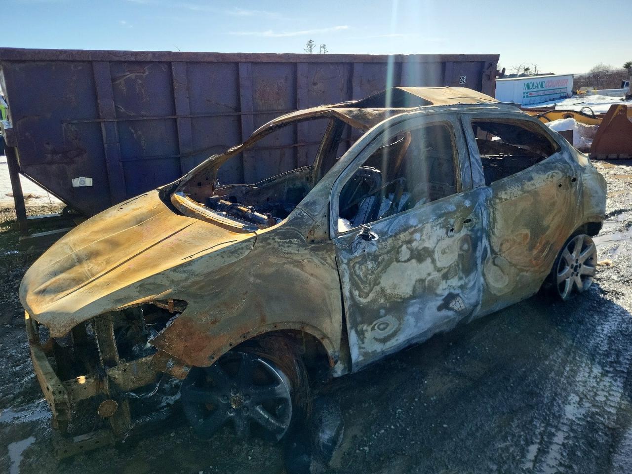 2013 Buick Encore Premium, VIN KL4CJHSB7DB190147 — Burn