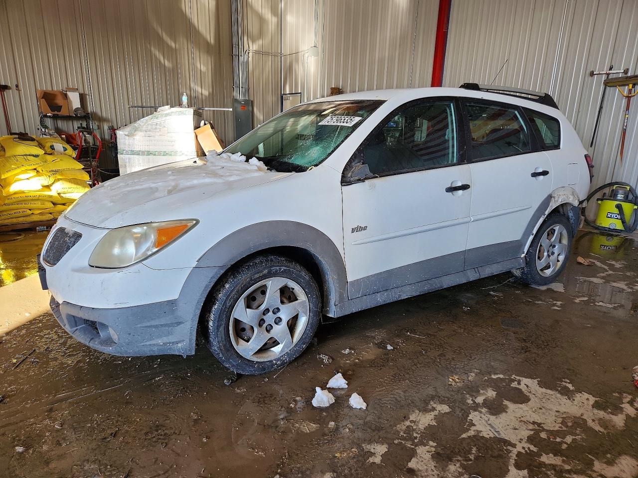 2007 Pontiac Vibe, VIN 5Y2SL658X7Z430156 — Rear end