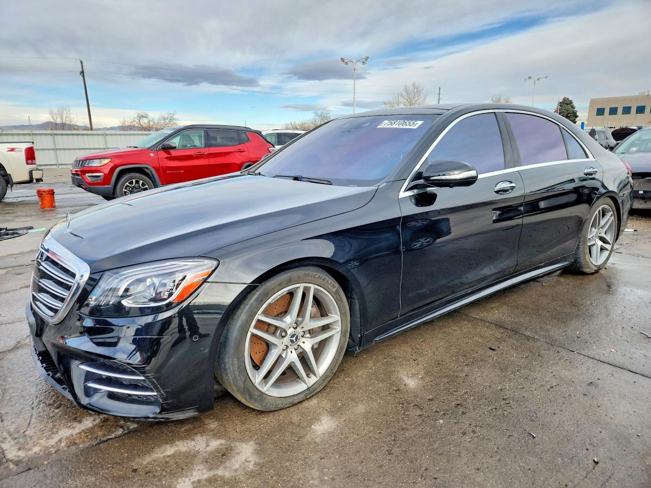 2019 Mercedes-Benz S 450, VIN WDDUG6EB7KA429018 — Front end