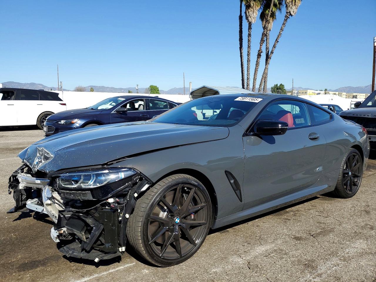 2026 BMW 8 Series M850i xDrive, VIN WBABC4C01TCV09713 — Front end