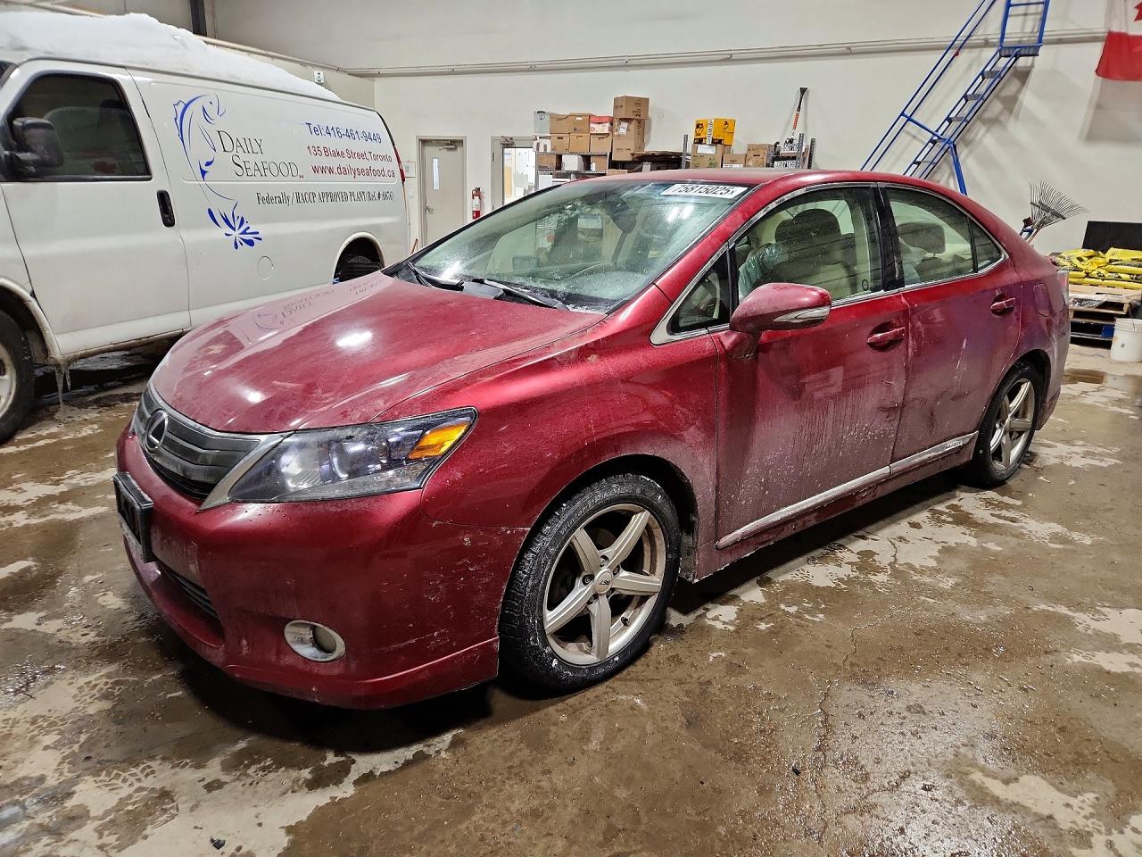 2011 Lexus HS 250h, VIN JTHBB1BA7B2042590 — Механическое