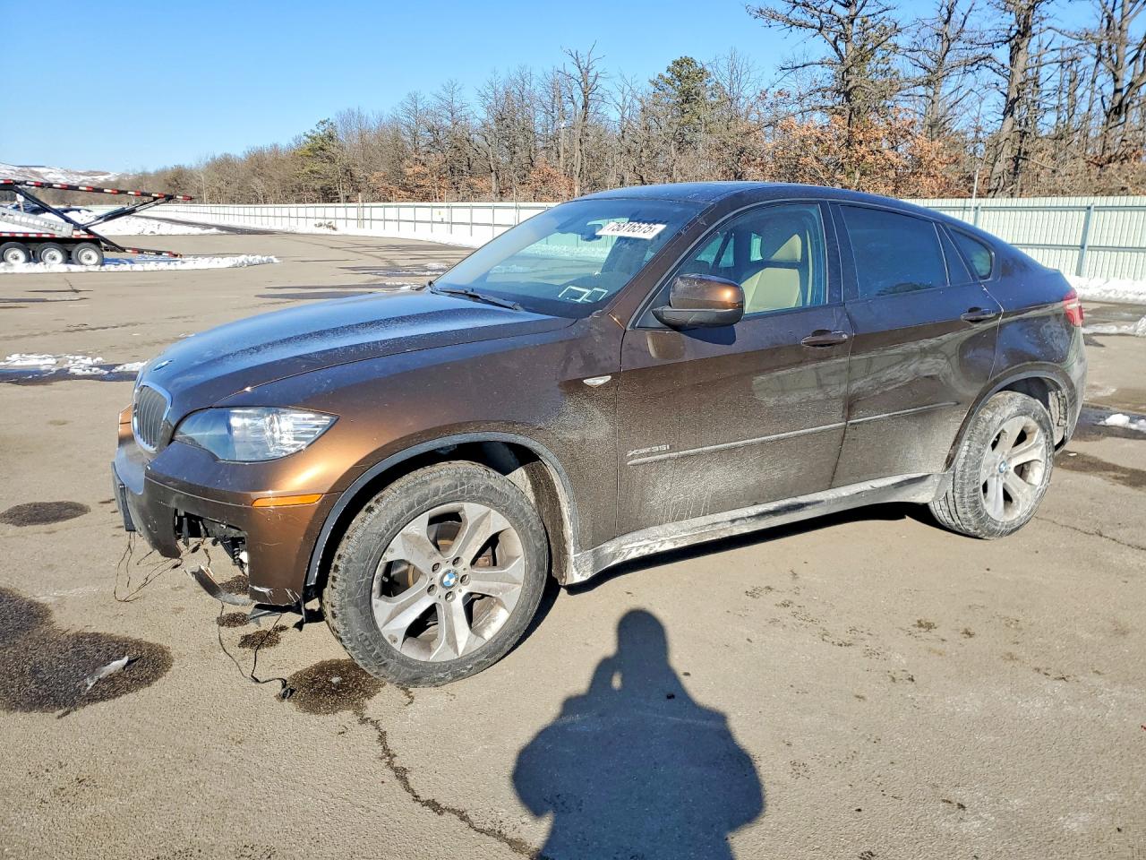 2013 BMW X6 xDrive35i, VIN 5UXFG2C52DL784886 — Front end