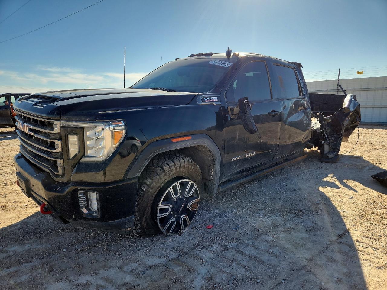 2023 GMC Sierra 2500HD AT4, VIN 1GT49PEY1PF141889 — Rollover