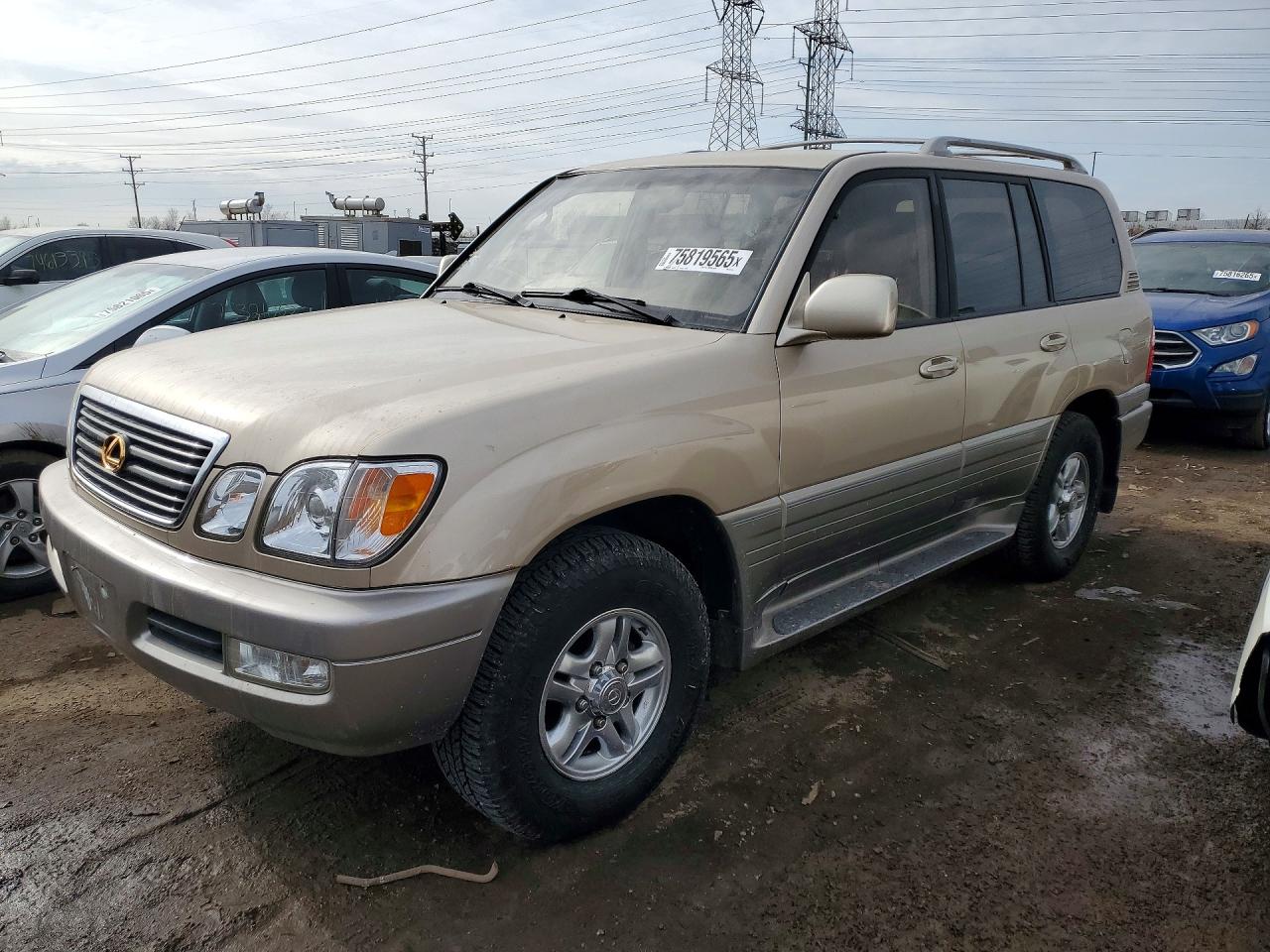 1999 Lexus LX 470, VIN JT6HT00W1X0041754 — Minor dents and scratches