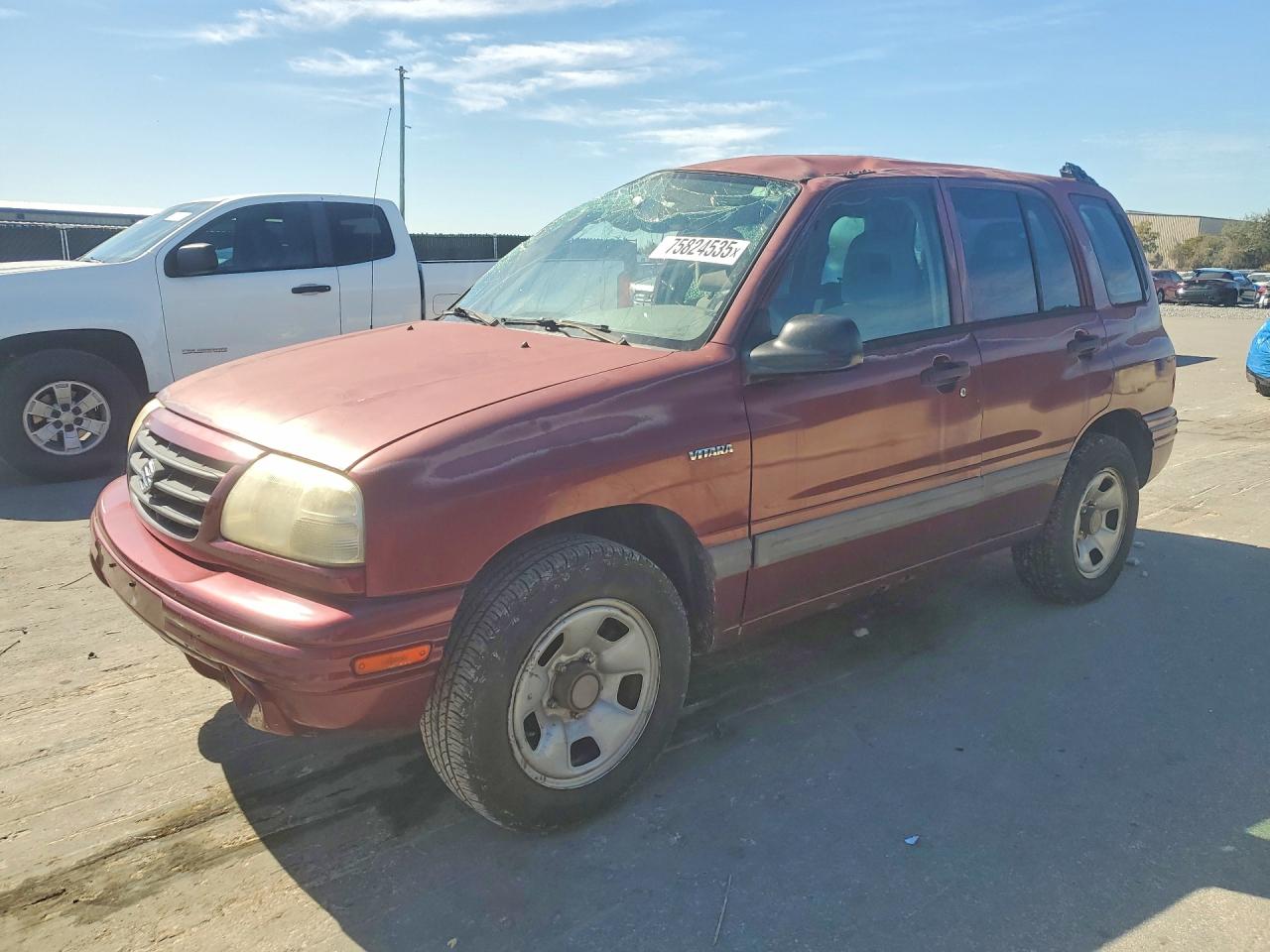 2003 Suzuki Vitara, VIN 2S3TE52V836103426 — Опрокидывание