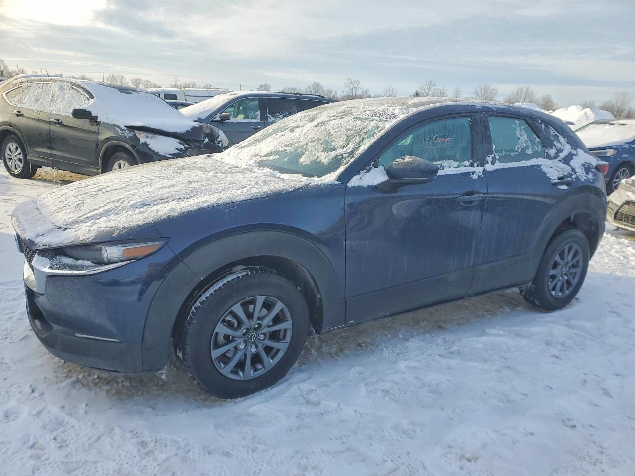 2022 Mazda CX-30 GX, VIN 3MVDMBB76NM443591 — Undercarriage