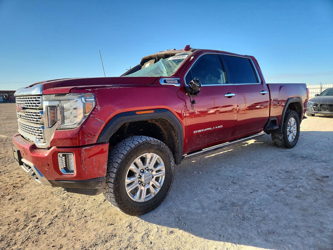 2022 GMC Sierra 2500HD Denali, VIN 1GT49REY6NF158888 — Rollover