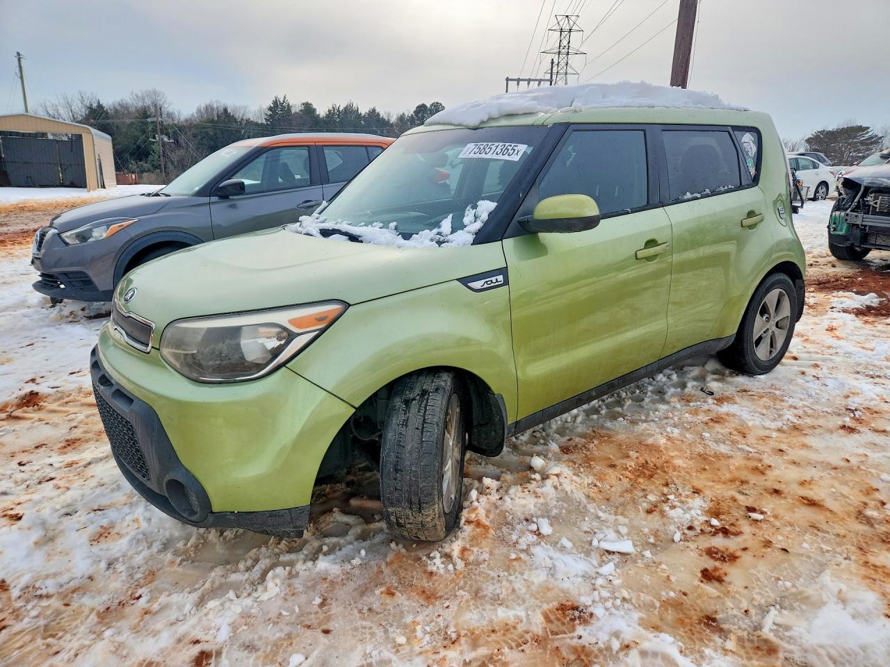 2016 Kia Soul, VIN KNDJN2A22G7840123 — Front end