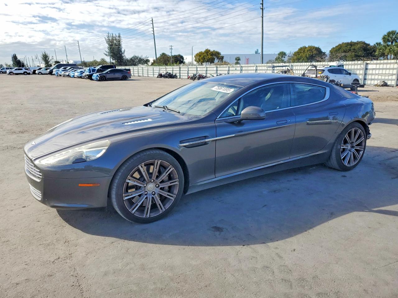 2011 Aston Martin Rapide, VIN SCFHDDAJ1BAF01941 — Rear end