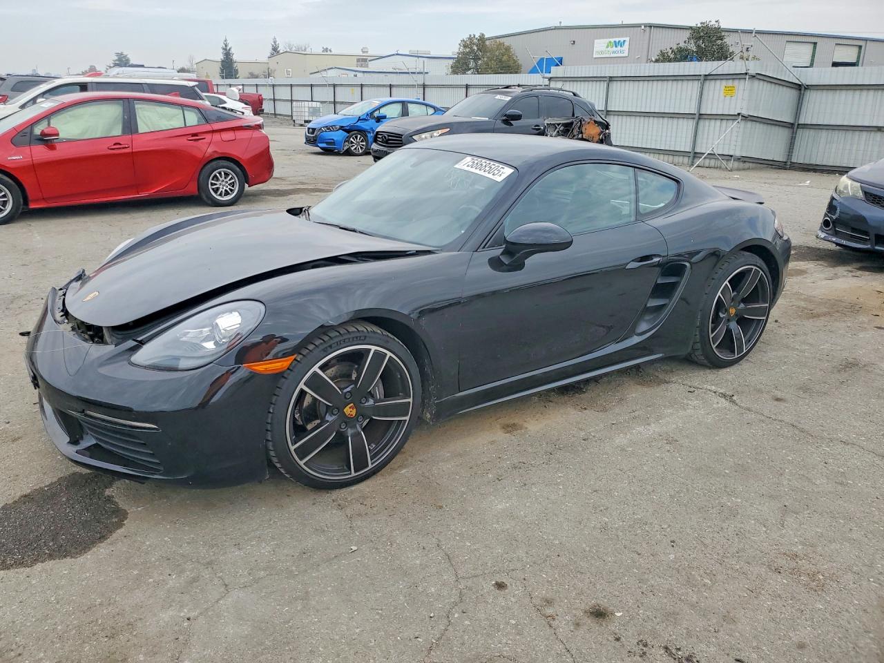 2017 Porsche 718 Cayman, VIN WP0AA2A85HS270780 — Front end