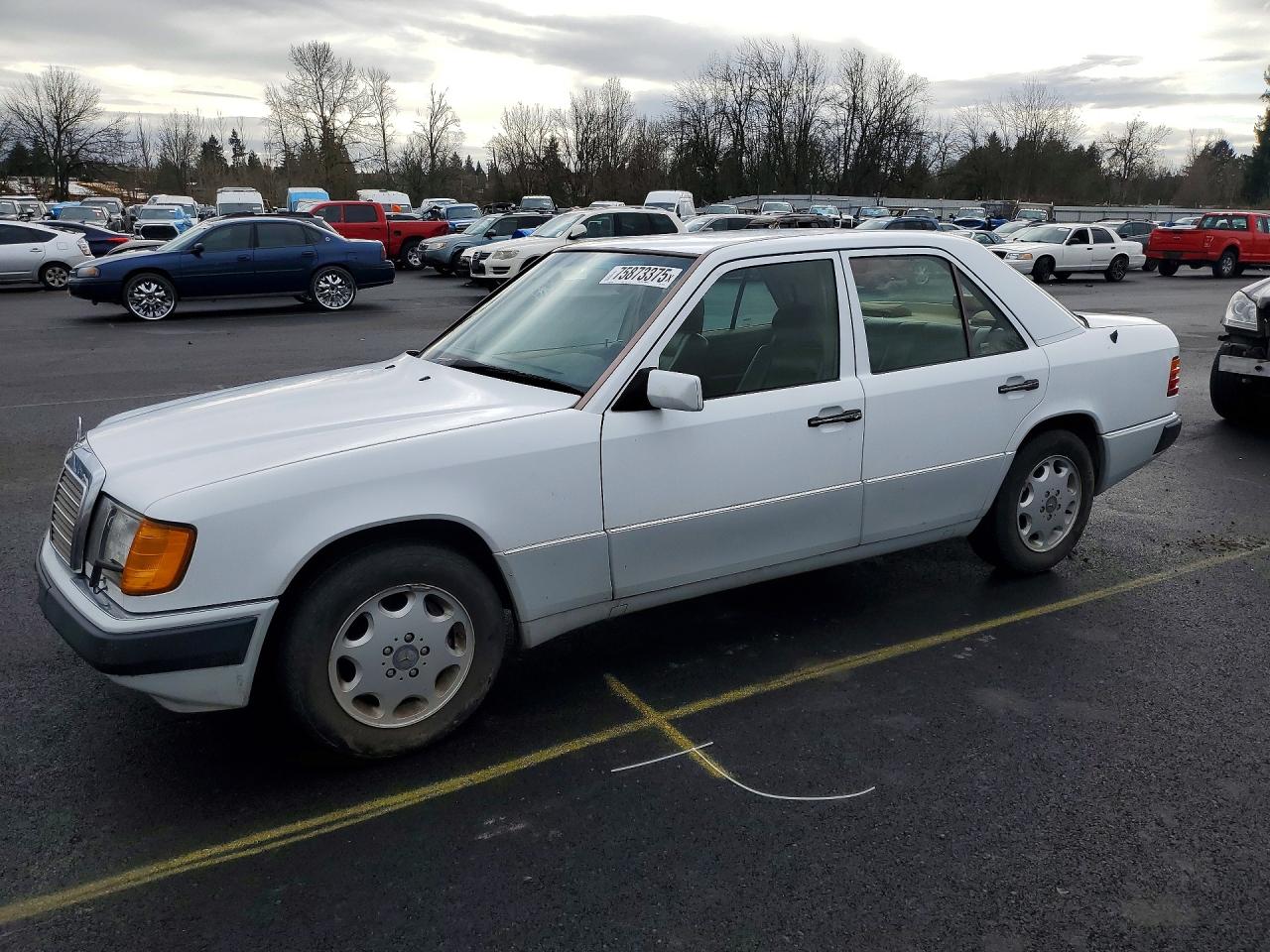 1993 Mercedes-Benz 400 E, VIN WDBEA34E9PB891686 — Rear end