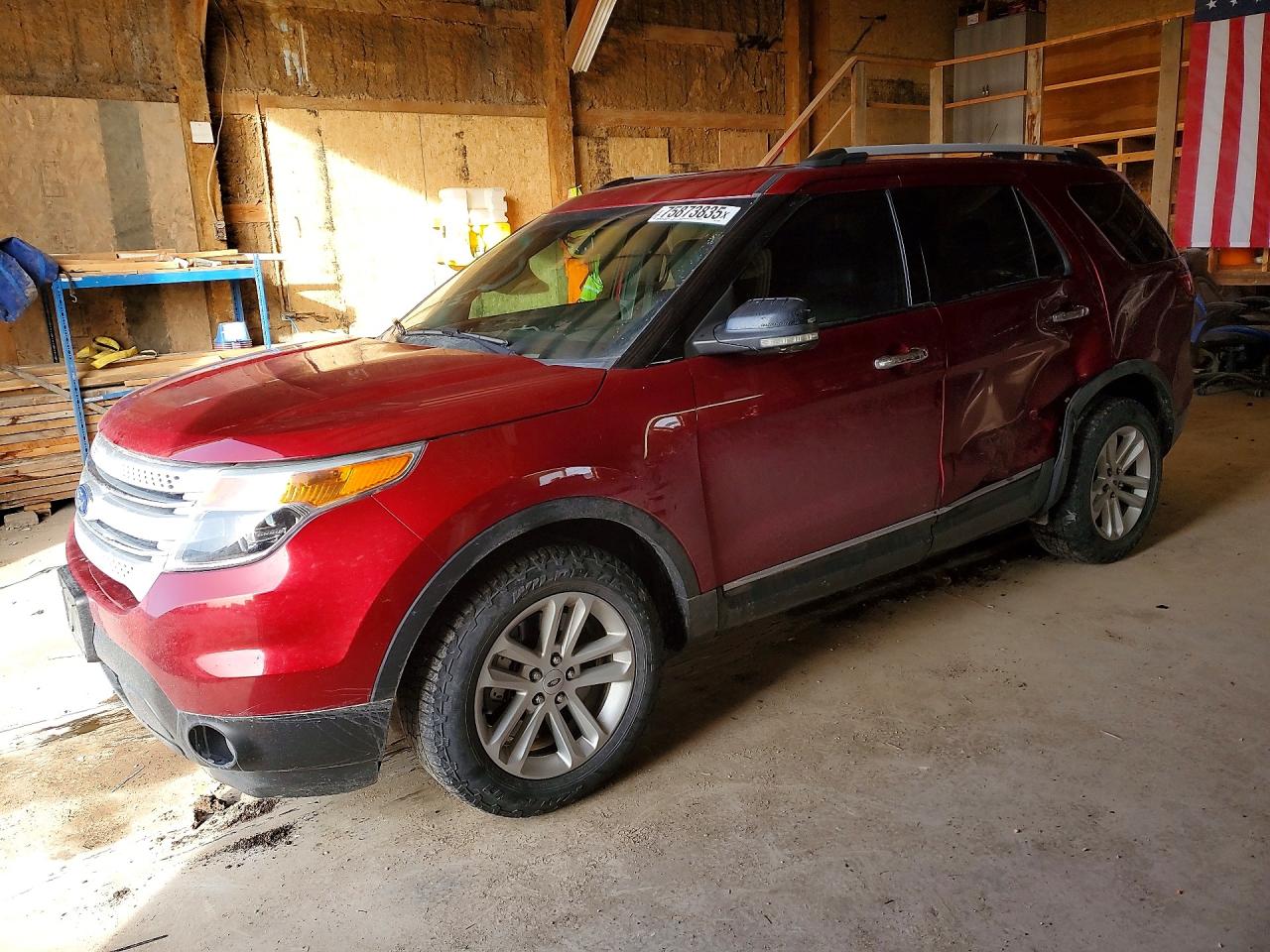 2015 Ford Explorer XLT, VIN 1FM5K8D81FGC35629 — Side