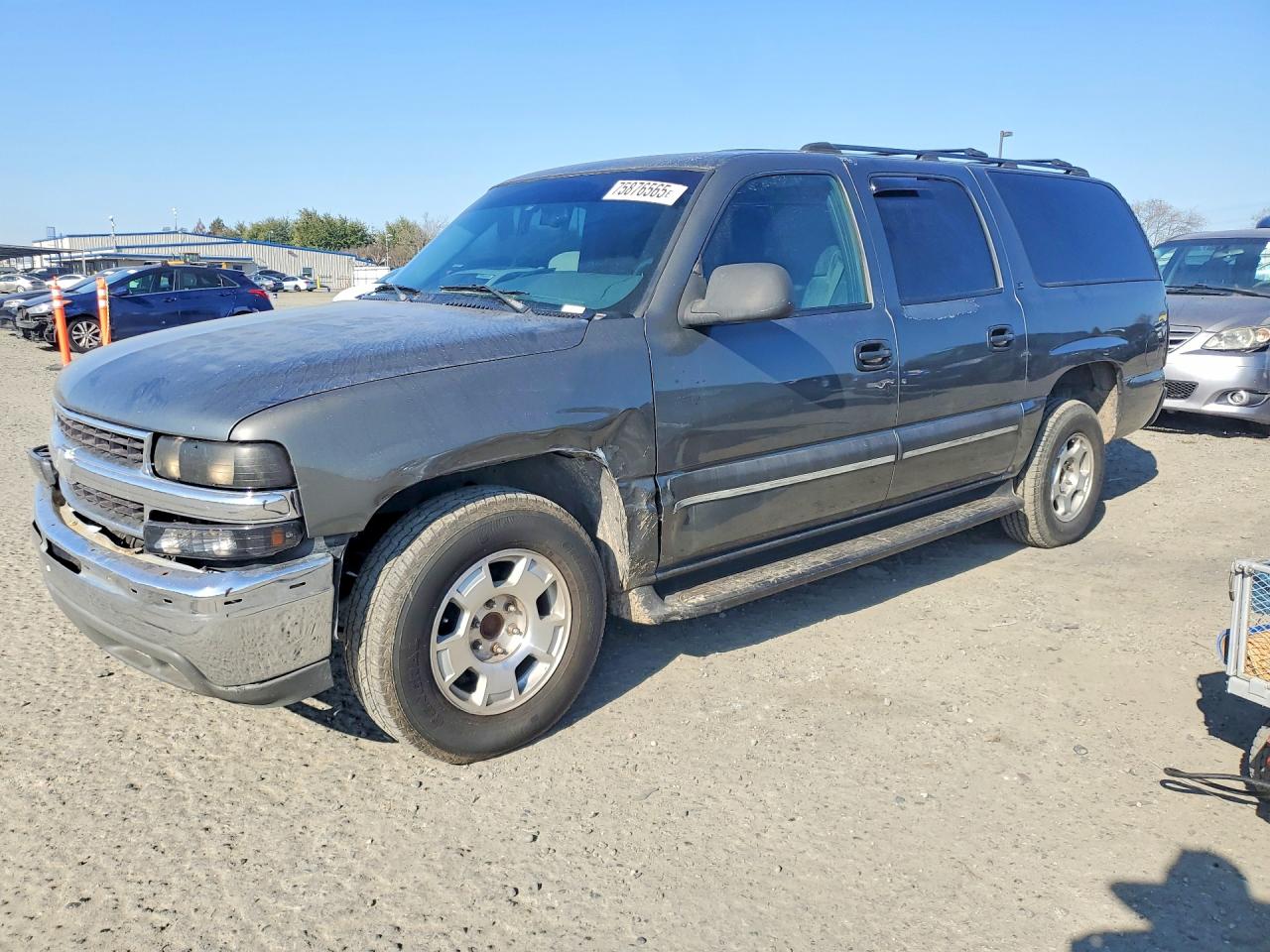 2002 Chevrolet Suburban LS, VIN 3GNEC16T62G229826 — Vandalism