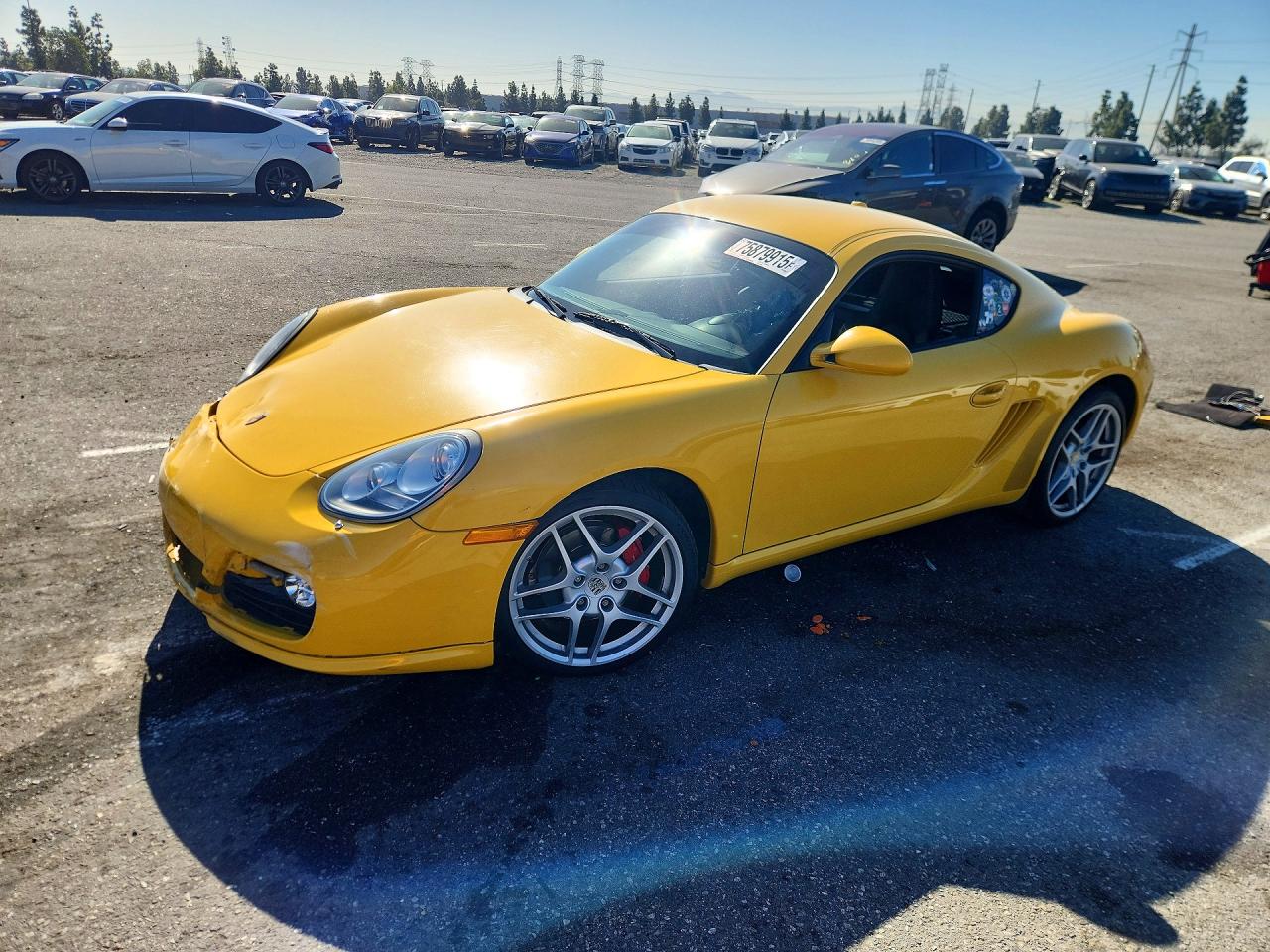 2010 Porsche Cayman S, VIN WP0AB2A80AU780834 — Front end