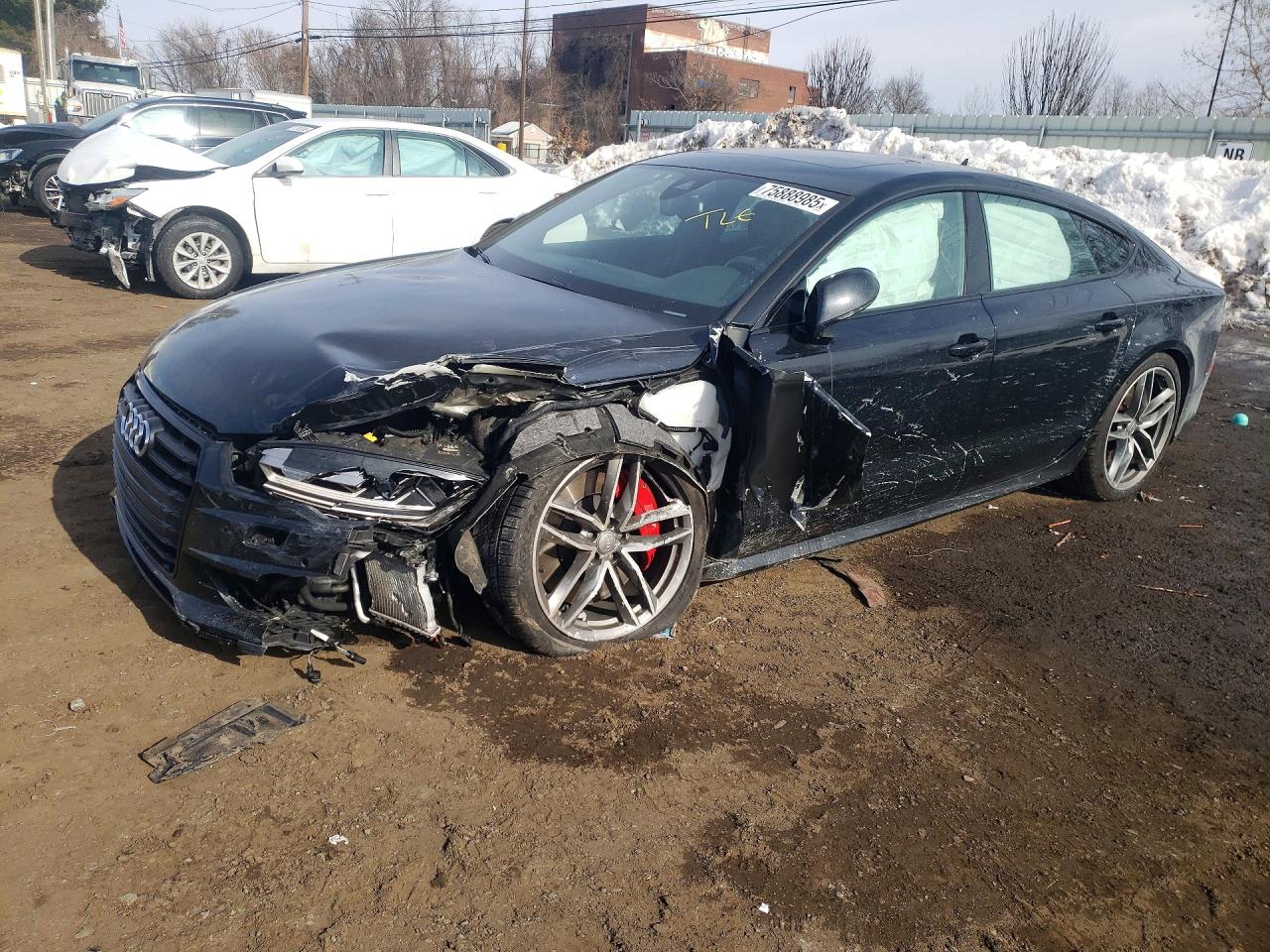 2017 Audi S7 Premium Plus, VIN WAUWFAFC0HN007767 — Front end
