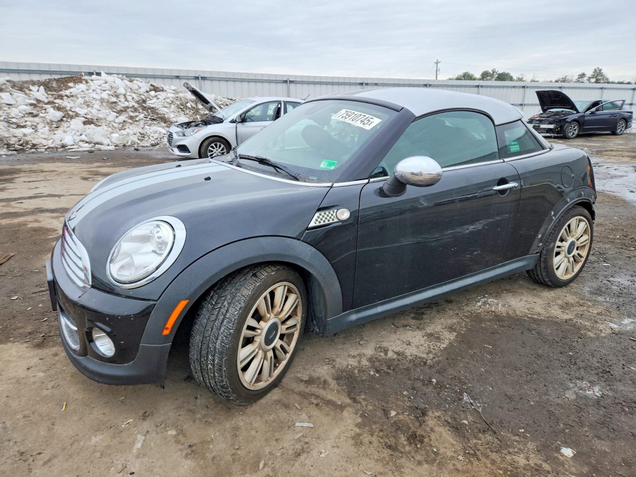 2012 MINI Coupe, VIN WMWSX1C51CT163693 — Rear end