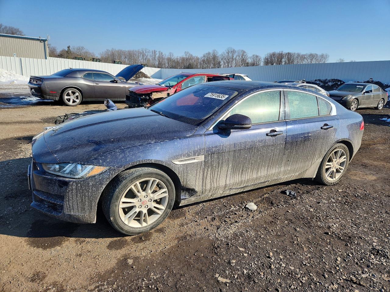2018 Jaguar XE 25t Premium, VIN SAJAJ4FX2JCP37585 — Front end