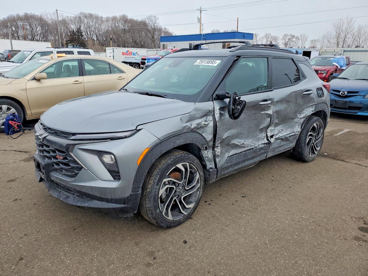 2024 Chevrolet TrailBlazer RS, VIN KL79MUSL2RB046728 — Side