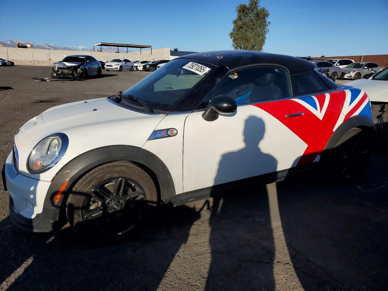 2012 MINI Coupe S, VIN WMWSX3C53CT465921 — Rear end