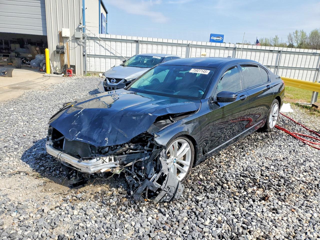 2018 BMW 7 Series ALPINA B7 xDrive, VIN WBA7F2C54JG424075 — Front end