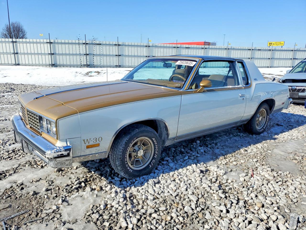 1980 Oldsmobile Cutlass, VIN 3K47RAM532413 — Мелкие вмятины и царапины