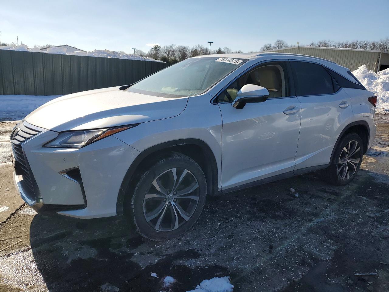 2017 Lexus RX 350, VIN JTJBZMCA0H2020899 — Stripped