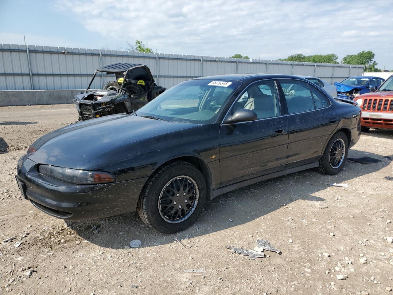 2002 Oldsmobile Intrigue GL, VIN 1G3WS52H22F161910 — Зад