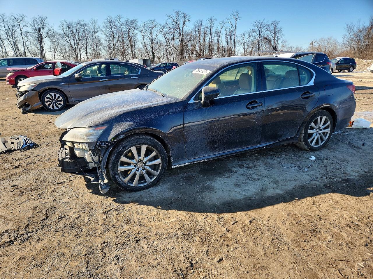 2014 Lexus GS 350, VIN JTHCE1BL8E5028410 — Front end