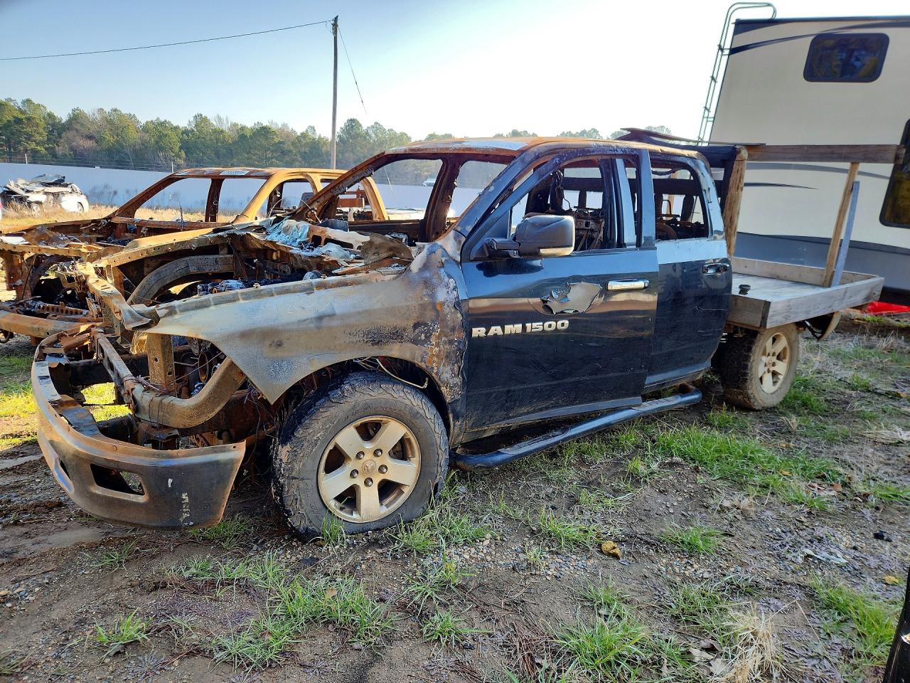 2011 Ram 1500 Lone Star, VIN 1D7RV1CT9BS598560 — Burn
