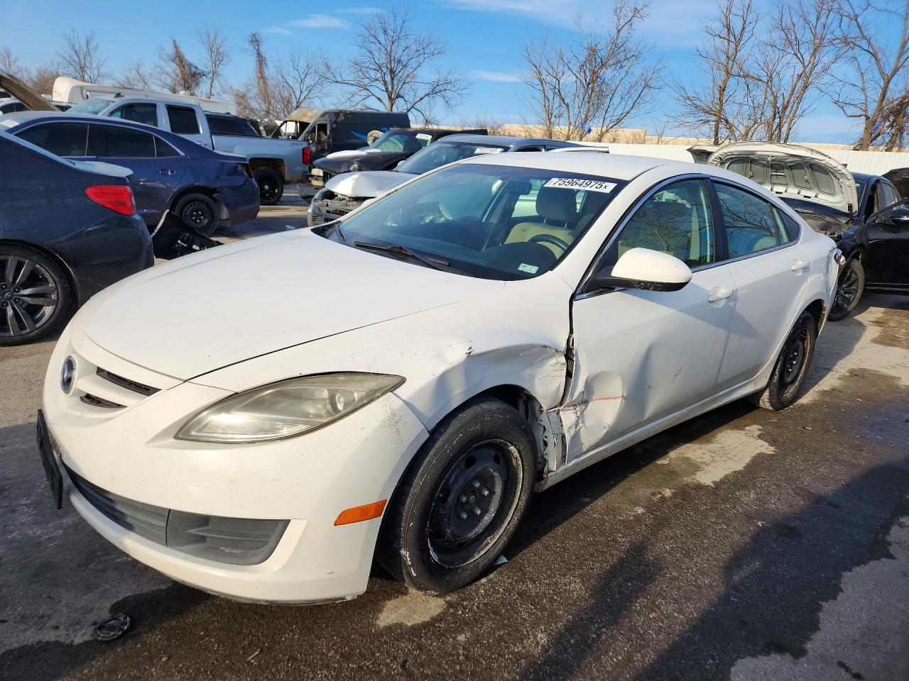 2009 Mazda 6 i Sport, VIN 1YVHP81A795M20501 — Бок