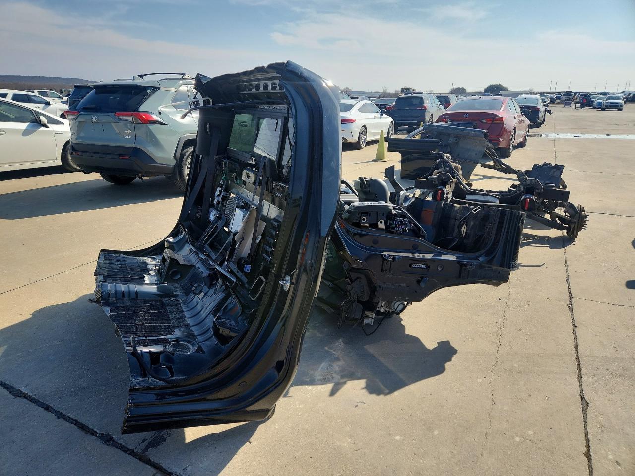 2019 GMC Sierra 1500 AT4, VIN 1GTP9EEL8KZ216164 — Vandalism
