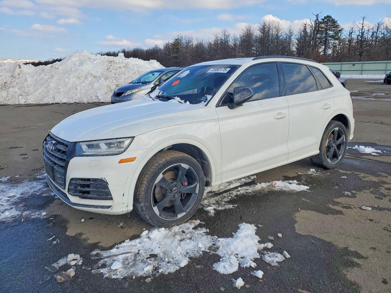 2020 Audi SQ5 Premium Plus, VIN WA1B4BFYXL2099578 — Бок