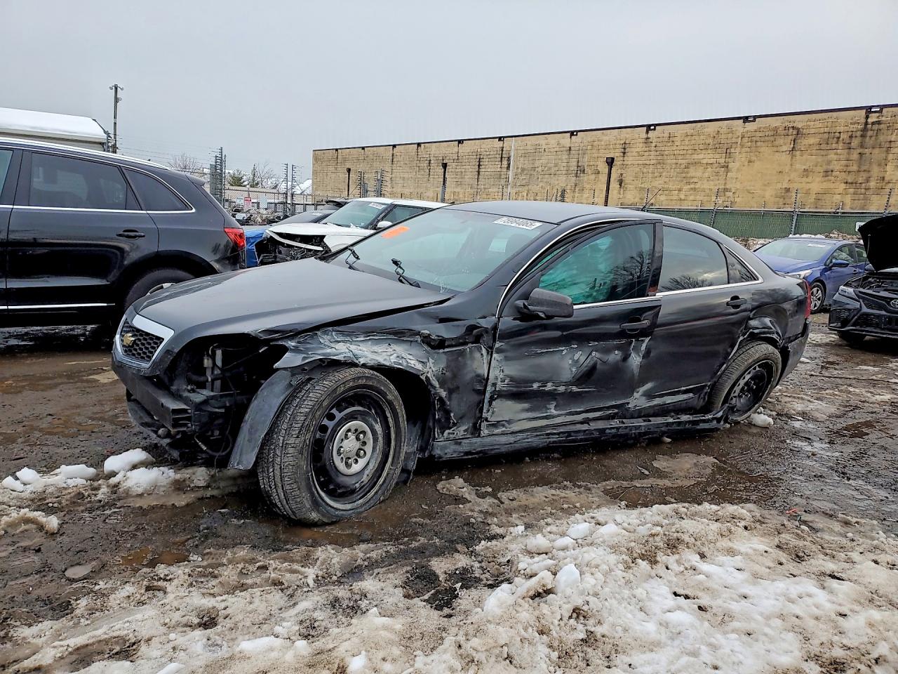 2014 Chevrolet Caprice Police Police, VIN 6G3NS5U2XEL952327 — All over