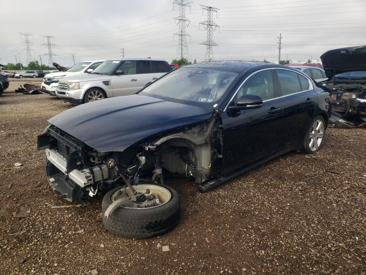 2018 Jaguar XE 25t Prestige, VIN SAJAK4FXXJCP35094 — Front end