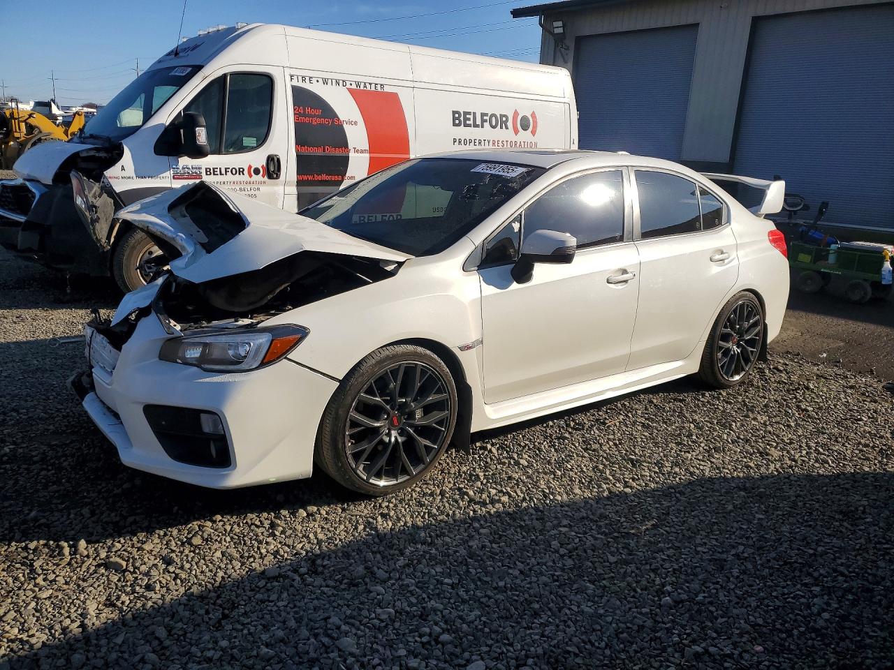 2015 Subaru WRX STI Limited, VIN JF1VA2S62F9805203 — Front end