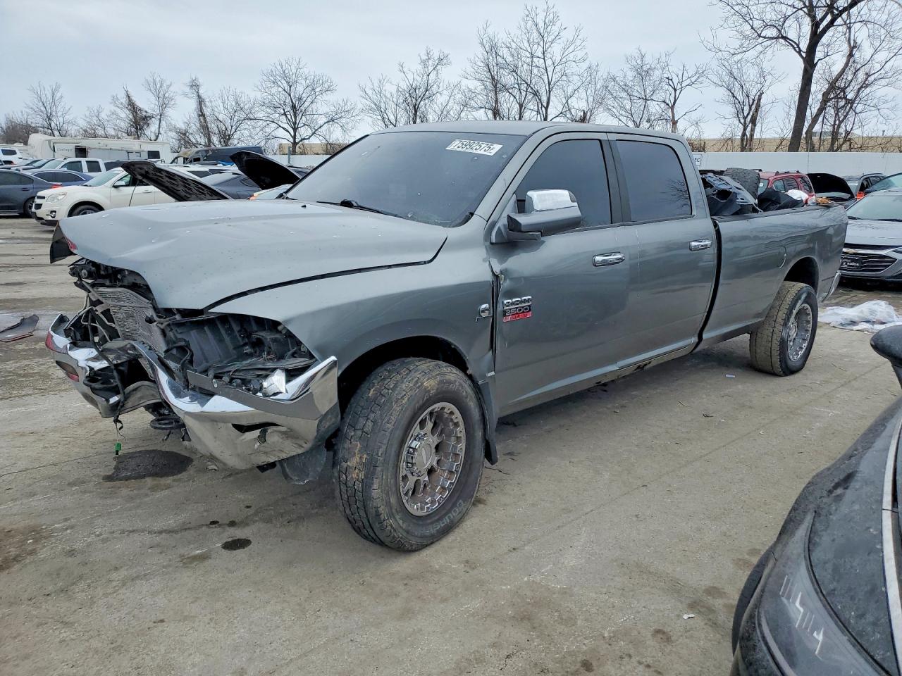 2010 Dodge 2500 SLT, VIN 3D7UT2CLXAG150985 — Front end