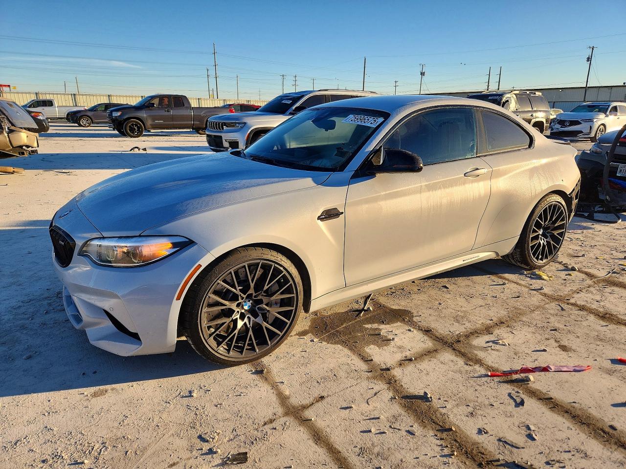 2020 BMW M2 Competition, VIN WBS2U7C07L7F25310 — Зад