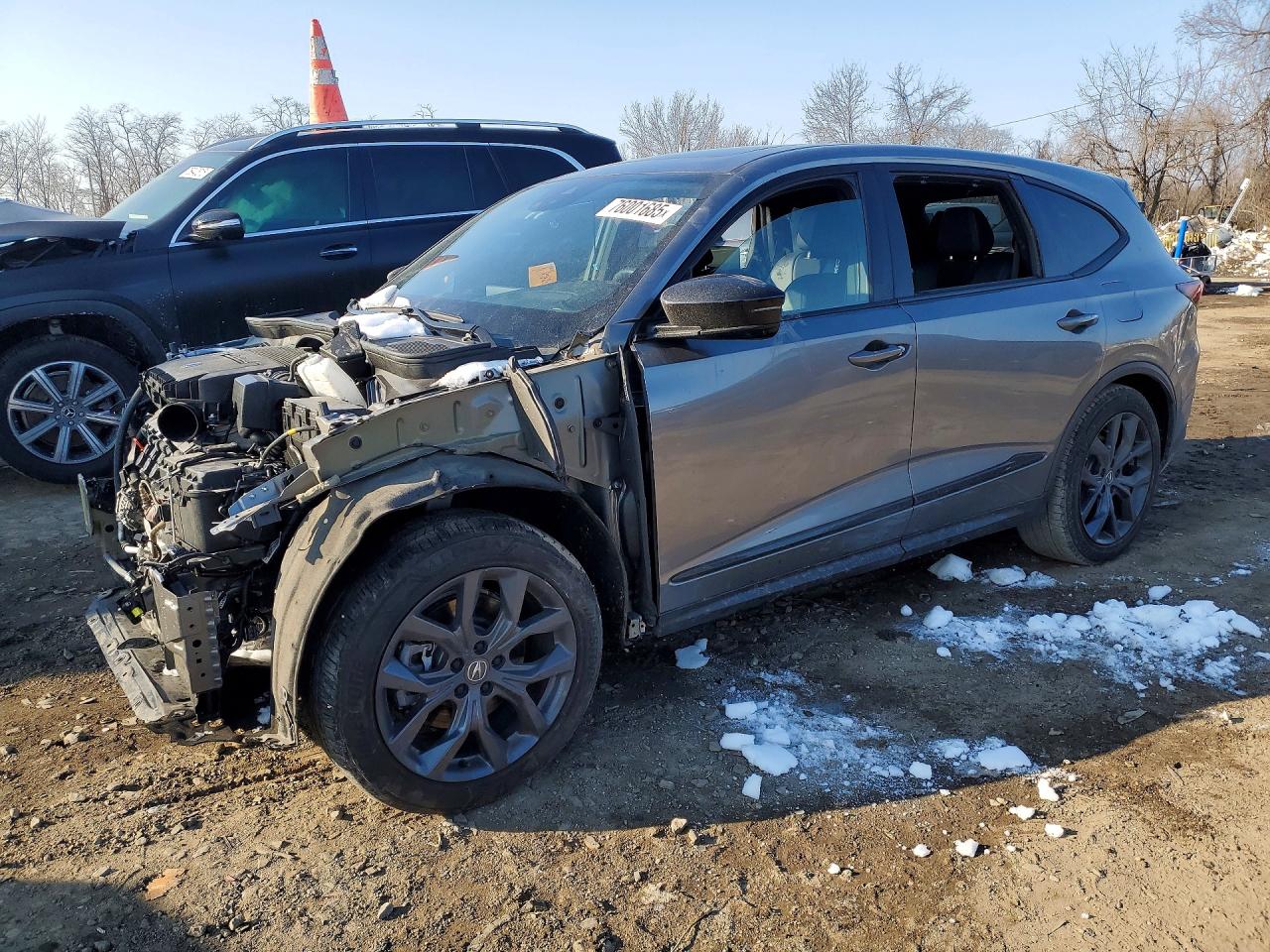 2024 Acura MDX w/A-Spec Package, VIN 5J8YE1H00RL028666 — Stripped