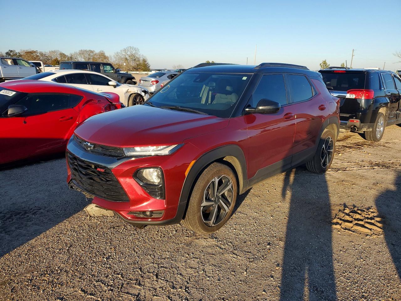 2022 Chevrolet TrailBlazer RS, VIN KL79MTSL8NB043238 — Undercarriage